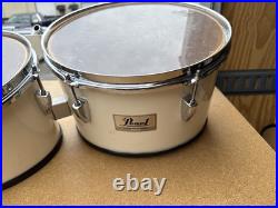Pearl Competitor Marching Tom Set White 8,10,12, 13 Pearl Competitor Marching Tom Set White 8,10,12, 13
