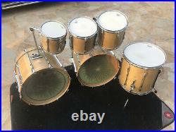 Pearl Custom Z / CZX Birds Eye Maple Double bass drum set kit