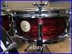 Pearl Decade Maple 7-Piece Shell Pack with22 Bass Gloss Deep Red Burst WITH CASES Pearl Decade Maple 7-Piece Shell Pack with22 Bass Gloss Deep Red Burst WITH CASES