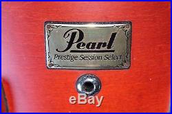 Pearl Drum Set Prestige Session Select withDW and Zildjian A Custom