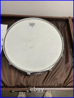 Pearl Drum Set Snare Metal Drum with Drum Bag and Practice Pad Included