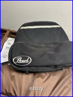 Pearl Drum Set Snare Metal Drum with Drum Bag and Practice Pad Included