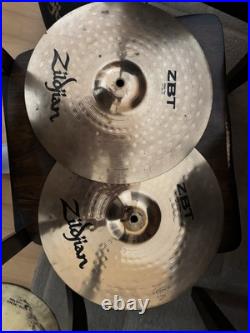 Pearl Drums with Zildjian Cymbals and bag