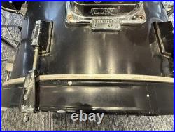 Pearl Export 3-Piece Drum Set Matte Black with hardware