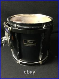 Pearl Export 3-Piece Drum Set Matte Black with hardware