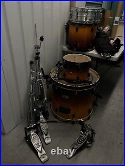 Pearl Export 5pc Drum Set Signed By Nicko McBrain From Iron Maiden Cool
