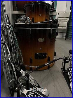 Pearl Export 5pc Drum Set Signed By Nicko McBrain From Iron Maiden Cool