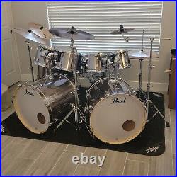 Pearl Export 8 pc drum set with Zildjian cymbals