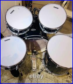 Pearl Export EXX 5-piece Jet Black Drum Set with Hardware Pearl Export EXX 5-piece Jet Black Drum Set with Hardware