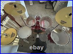 Pearl Export EXX725BR/C 5-Piece Drum Set Red Cherry