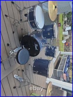 Pearl Export EXX725S/C707 5 Piece Drum Set with Hardware Bronze Metallic
