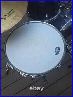 Pearl Export EXX725S/C707 5 Piece Drum Set with Hardware Bronze Metallic