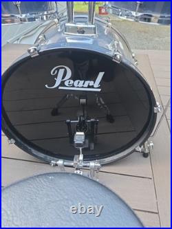 Pearl Export EXX725S/C707 5 Piece Drum Set with Hardware Bronze Metallic