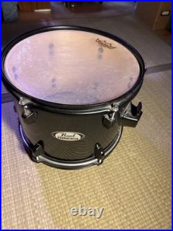 Pearl Export Rack Tom Drum 12 x 9 Black Evans Head Good Condition