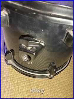 Pearl Export Rack Tom Drum 12 x 9 Black Evans Head Good Condition