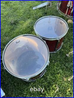 Pearl Export Series Drum Shell Pack + Hardware (Wine Red)
