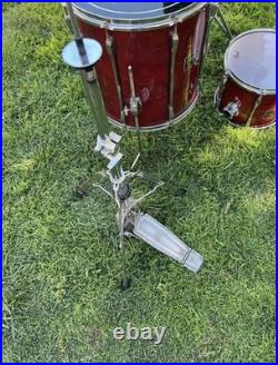 Pearl Export Series Drum Shell Pack + Hardware (Wine Red)
