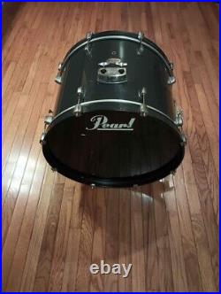 Pearl Forum Four Piece Drum Set / + Two Pearl Stands / Pearl Hardware / Vintage