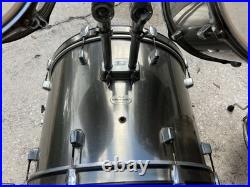 Pearl Forum Series Brushed Steel Drum Set