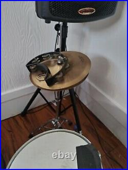 Pearl Forum series drum set complete with cymbal