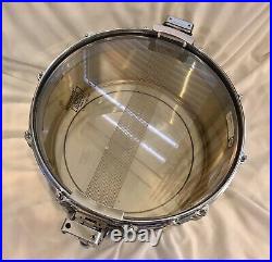 Pearl Free Floating System Brass Shell 14 x 6.5 Snare Drum in Good Condition