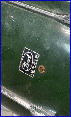 Pearl Green 4PC Drum Shells