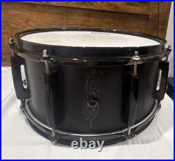 Pearl Joey Jordison Signature Series Metal Black Drum Set Snare Drum