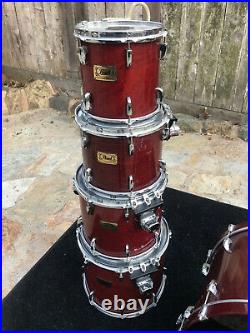 Pearl LIMITED EDITION Mahogany 5pc Drum Set kit 10x10,12x10,14x12,16x14,22x16