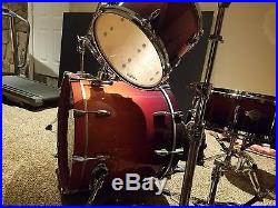 Pearl MASTER DRUM 5 PIECE SET With STOOL AND 4 CYMBALS
