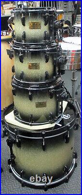 Pearl MASTERS CUSTOM Maple 4 Piece Drum Set withDR503 Optimount Rack, Cases & More