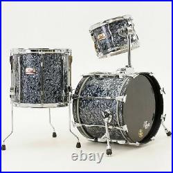 Pearl MX Series All-Maple 3-Pc. Drumset, Black Diamond Pearl