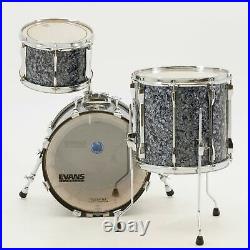 Pearl MX Series All-Maple 3-Pc. Drumset, Black Diamond Pearl