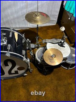Pearl Maple Shell Acoustic Drum Kit with Bass Drum Cymbal Stand & Pedal