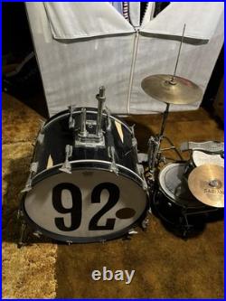 Pearl Maple Shell Acoustic Drum Kit with Bass Drum Cymbal Stand & Pedal