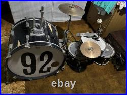 Pearl Maple Shell Acoustic Drum Kit with Bass Drum Cymbal Stand & Pedal