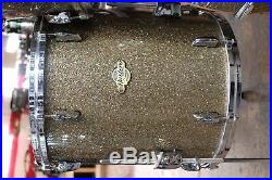 Pearl Masters 4pc Drum Set Kit Shell Pack Bronze Glass