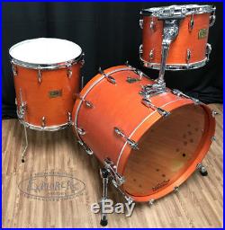 Pearl Masters Custom Extra 3 Piece Maple Shell Pack Drum Set Used