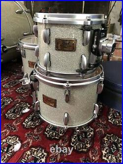 Pearl Masters Custom Extra Drum Set Granite Sparkle 10-12-14-22 Satin, pick-up