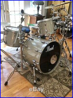 Pearl Masters Custom Extra Drum Set, Granite Sparkle 10-12-14-22 Satin will ship