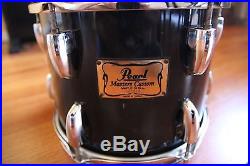 Pearl Masters Custom Maple Shell 5-pc Drums set. NO RESERVE