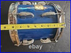 Pearl Masters Custom Maple Shell Tom Rack Drum 8 x 8 Blue