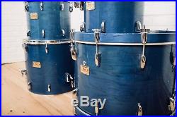 Pearl Masters Custom maple 4 piece drum set kit in good condition-drums for sale