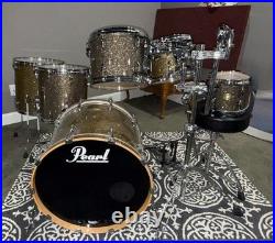 Pearl Masters SST Maple 6 Piece Drum Set 22/8/10/12/14/16, plus extras described
