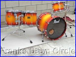 Pearl Masters Studio BRX Birch 4pc Drum Set / Shell Pack Sunburst