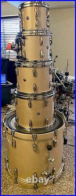 Pearl Masters Studio BRX Gloss Natural Birch 5 Piece Drum Set