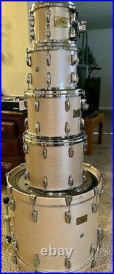 Pearl Masters Studio BRX Gloss Natural Birch 5 Piece Drum Set