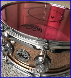 Pearl Masterworks 8 Piece Mint Condition Pro Drum Set Pro FREE DW BRONZE SNARE