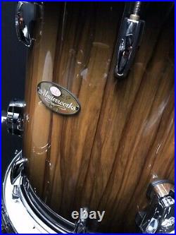 Pearl Masterworks Studio Maple Gum Drum Set Shell bank REDUCED