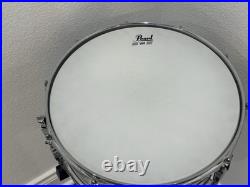 Pearl Metal Drum Set Snare Drum with Included Carrying Bag