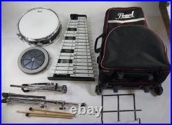 Pearl PL910C Educational Snare and Bell Kit with Rolling Cart
